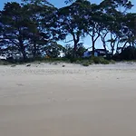 Beachside Husky Waterfront Cabin